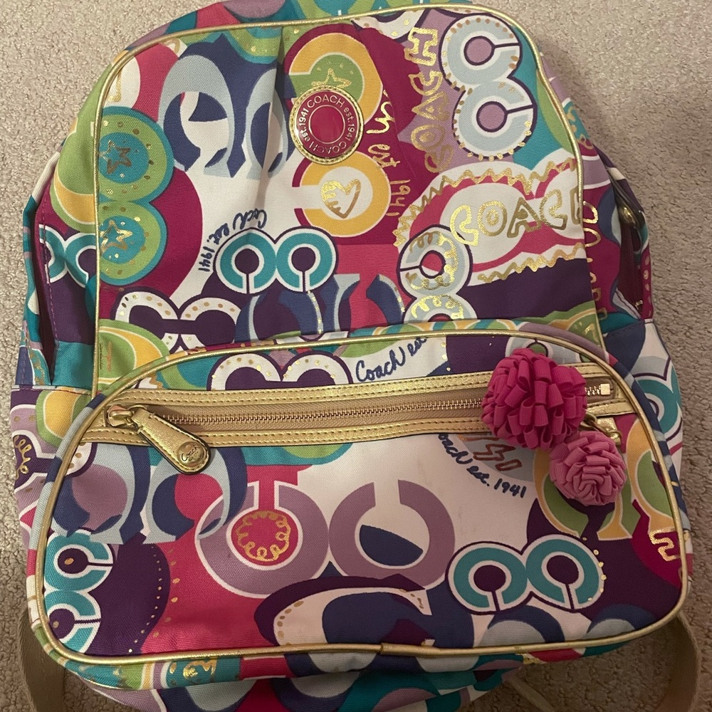 Coach backpack